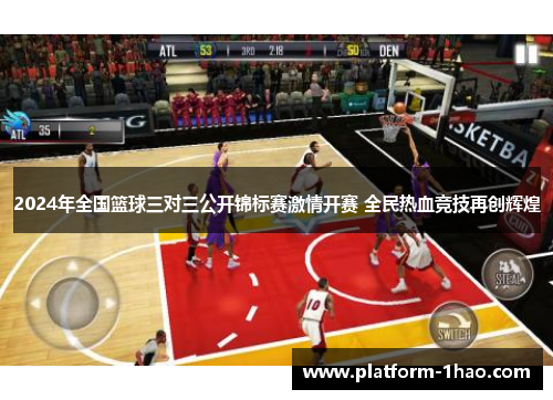 2024年全国篮球三对三公开锦标赛激情开赛 全民热血竞技再创辉煌 2024年全国篮球三对三公开锦标赛激情开赛 全民热血竞技再创辉煌