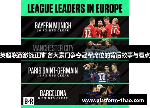 英超联赛激战正酣 各大豪门争夺冠军席位的背后故事与看点