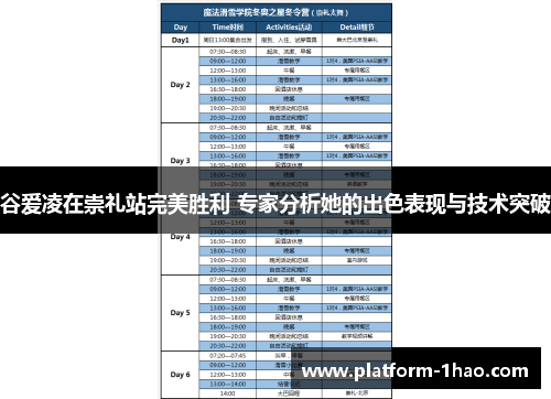 谷爱凌在崇礼站完美胜利 专家分析她的出色表现与技术突破 谷爱凌在崇礼站完美胜利 专家分析她的出色表现与技术突破