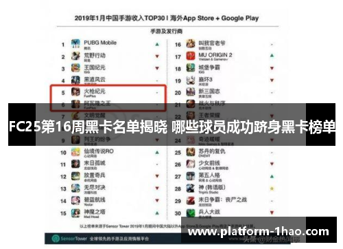 FC25第16周黑卡名单揭晓 哪些球员成功跻身黑卡榜单 FC25第16周黑卡名单揭晓 哪些球员成功跻身黑卡榜单