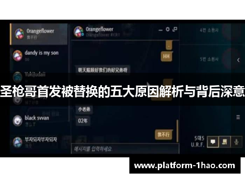 圣枪哥首发被替换的五大原因解析与背后深意 圣枪哥首发被替换的五大原因解析与背后深意