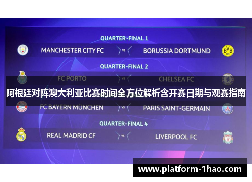 阿根廷对阵澳大利亚比赛时间全方位解析含开赛日期与观赛指南 阿根廷对阵澳大利亚比赛时间全方位解析含开赛日期与观赛指南