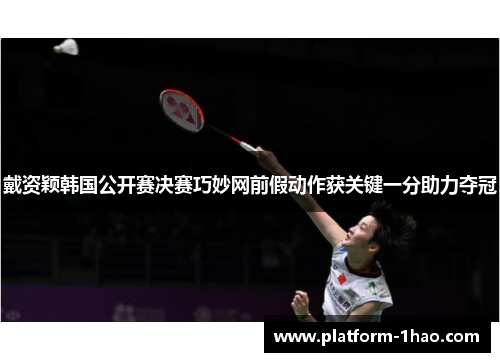 戴资颖韩国公开赛决赛巧妙网前假动作获关键一分助力夺冠